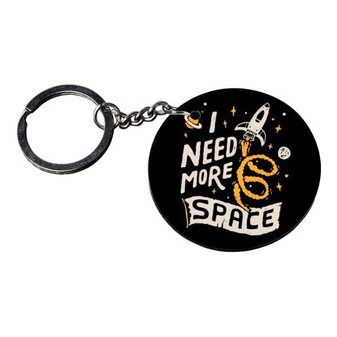 Crafty Worth | keychain with motivation | best friend forever keychains customized keychain with photo Printed Wooden Keychain| Circle Shape Set of 2 keyrings 2×2 inch - alternate view