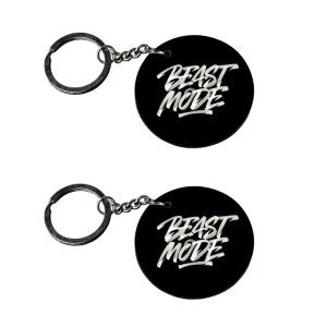 | funny keychain | keychain for girls unicorn customized keychain with photo Printed Wooden Keychain| Circle Shape Set of 2 k
