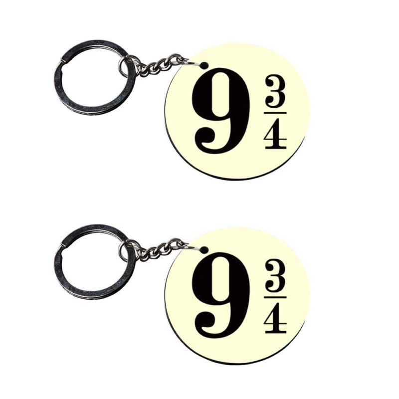 Platform Nine And Three Quarters Keychain