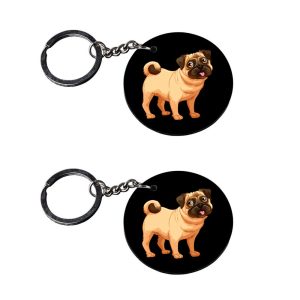 Crafty Worth Bungo Stray Dogs style bike keychain set of 2
