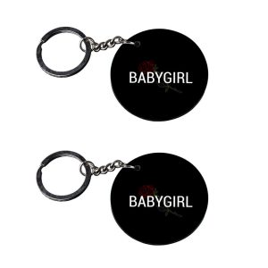 | key chain for girls friend | k keychain for boys customized keychain with photo Printed Wooden Keychain| Circle Shape Set o