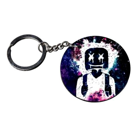 Crafty Worth | marshmallow X X Smilykeychain | keychain quotes customized keychain with photo Printed Wooden Keychain| Circle Shape Set of 2 keyrings 2×2 inch - alternate view
