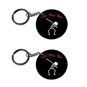 | dab keychain | keychain zoo customized keychain with photo Printed Wooden Keychain| Circle Shape Set of 2 keyrings 2x2 inch