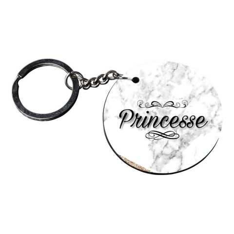 Crafty Worth | keychain for girls under 100 | j keychain for boys customized keychain with photo Printed Wooden Keychain| Circle Shape Set of 2 keyrings 2×2 inch - alternate view