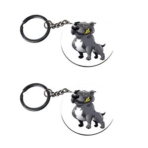 | dog hook keychain | p keychain for boys customized keychain with photo Printed Wooden Keychain| Circle Shape Set of 2 keyri