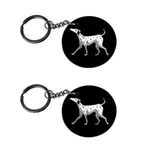 | dogs neck keychain | keychain for girl customized keychain with photo Printed Wooden Keychain| Circle Shape Set of 2 keyrin