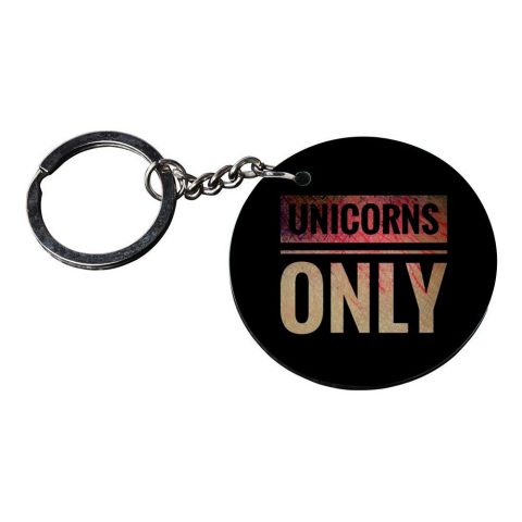 Crafty Worth | unicorn keychain below 200 soft | keychain for xl6 customized keychain with photo Printed Wooden Keychain| Circle Shape Set of 2 keyrings 2×2 inch - alternate view