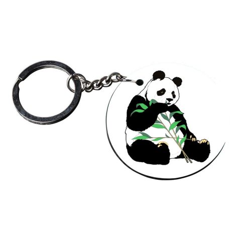 Crafty Worth | thanos hand keychain | 4 keychains customized keychain with photo Printed Wooden Keychain| Circle Shape Set of 2 keyrings 2×2 inch - alternate view