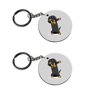 | unicorn dab keychain | keychain 100 rupees for girls customized keychain with photo Printed Wooden Keychain| Circle Shape S