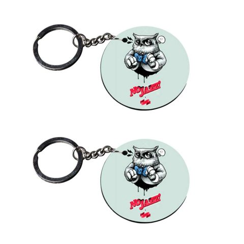 Crafty Worth | funny quote keychain | r keychain for men bike customized keychain with photo Printed Wooden Keychain| Circle Shape Set of 2 keyrings 2×2 inch