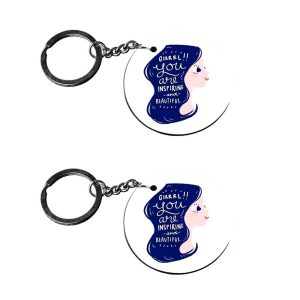 | keychain for girls bag | s keychain for bike customized keychain with photo Printed Wooden Keychain| Circle Shape Set of 2 