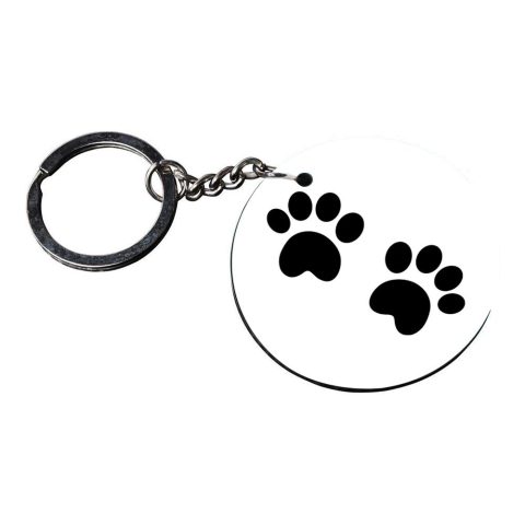 Crafty Worth | panda keychains cute | keychain 30 pcs customized keychain with photo Printed Wooden Keychain| Circle Shape Set of 2 keyrings 2×2 inch - alternate view