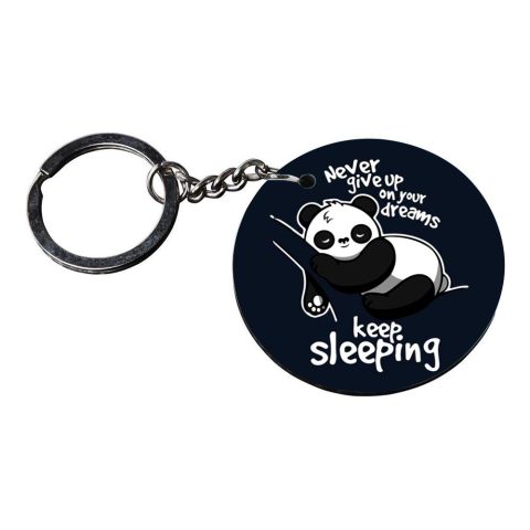 Crafty Worth | panda keychains cute | 6 in 1 keychain tool customized keychain with photo Printed Wooden Keychain| Circle Shape Set of 2 keyrings 2×2 inch - alternate view