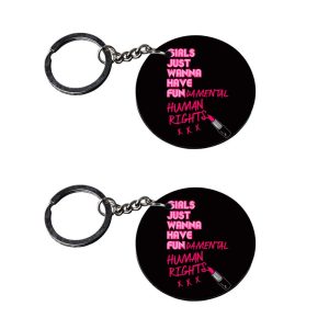 Crafty Worth letter S photo keychain for car set of 2