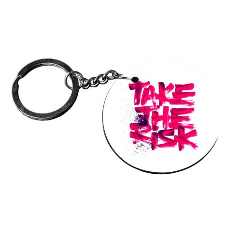 Crafty Worth | motivational keychain | keychain for 20 rs customized keychain with photo Printed Wooden Keychain| Circle Shape Set of 2 keyrings 2×2 inch - alternate view