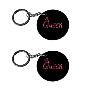 Crafty Worth budget photo keychain for girls set of 2
