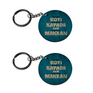 Crafty Worth customized photo keychain set of 2 for bike keys