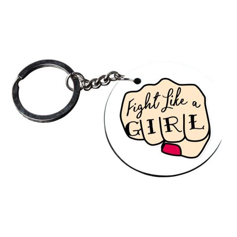 Crafty Worth | Keychain for girls | keychain for bike customized keychain with photo Printed Wooden Keychain| Circle Shape Set of 2 keyrings 2×2 inch - alternate view