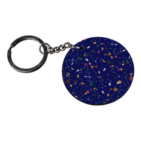 Crafty Worth | black marble texture | keychain for 10 yr old customized keychain with photo Printed Wooden Keychain| Circle Shape Set of 2 keyrings 2×2 inch - alternate view