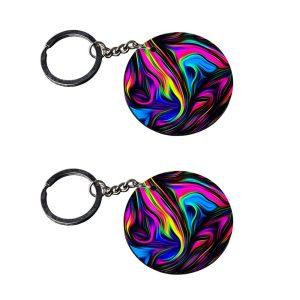 | keychain with texture | a keychain for girls under 50 customized keychain with photo Printed Wooden Keychain| Circle Shape 