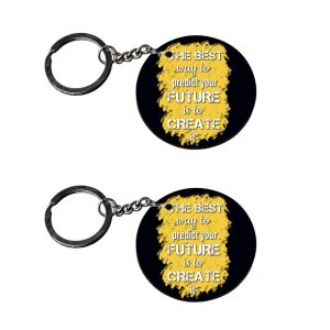 | tag keychain for bikes | keychain for friends forever customized keychain with photo Printed Wooden Keychain| Circle Shape 