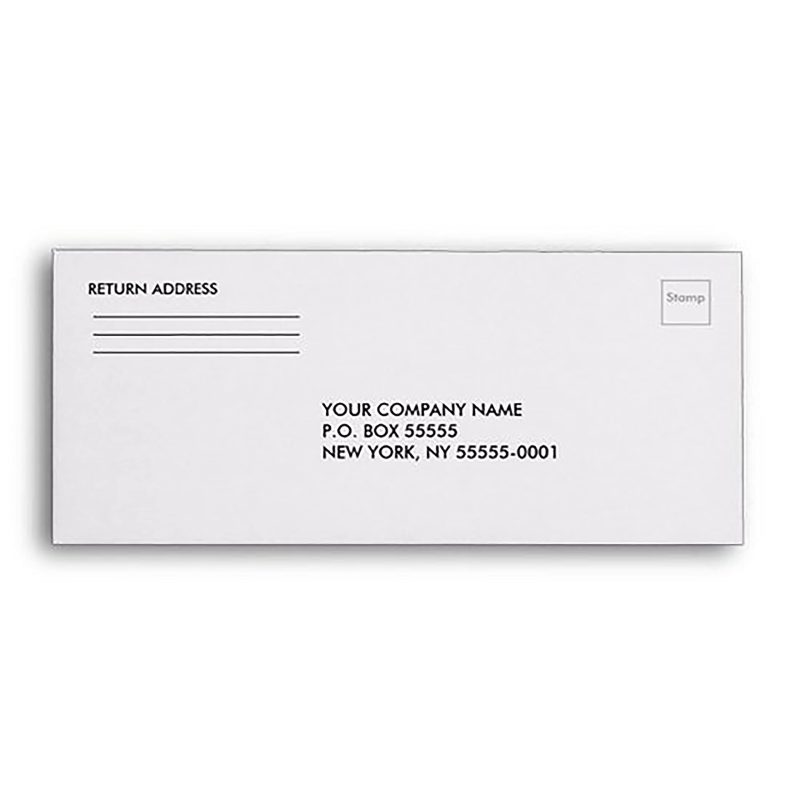 Crafty Worth | Envelope White Cheque Size Paper Customized ,Thickness - 100 gsm, Size 4.5 X 10 inch, 50 pieces