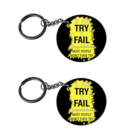 Crafty Worth | drive safe quotes keychain | keychain for 10 yr customized keychain with photo Printed Wooden Keychain| Circle Shape Set of 2 keyrings 2×2 inch