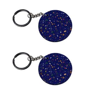 | black marble texture | keychain for 10 yr old customized keychain with photo Printed Wooden Keychain| Circle Shape Set of 2
