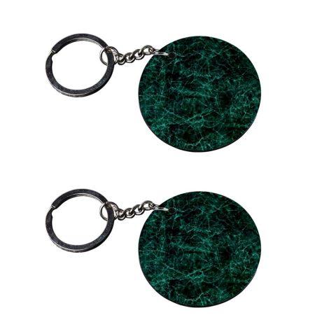 Crafty Worth | green marble texture | keychain for bike r15 v3 customized keychain with photo Printed Wooden Keychain| Circle Shape Set of 2 keyrings 2×2 inch