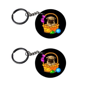 Crafty Worth Bungo Stray Dogs scooty keychain for girls set of 2 - photo 3
