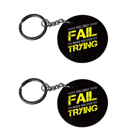 Crafty Worth | bike keychain quotes | keychain for uncle Printed Wooden Keychains | Circle Shape Set of 2 keyrings 2×2 inch