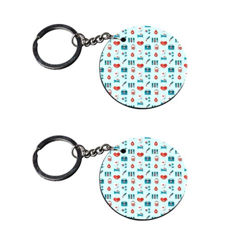 Crafty Worth | love key chains for couples | keychain drive safe i need you here with me customized keychain with photo Printed Wooden Keychain| Circle Shape Set of 2 keyrings 2×2 inch