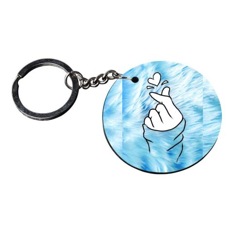 Crafty Worth | snap it | l keychain customized keychain with photo Printed Wooden Keychain| Circle Shape Set of 2 keyrings 2×2 inch - alternate view