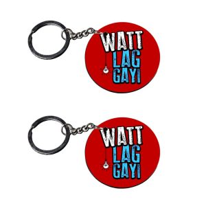 | funny keychain | keychain for kids girls customized keychain with photo Printed Wooden Keychain| Circle Shape Set of 2 keyr