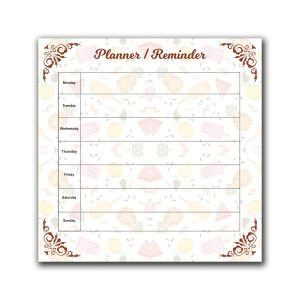 Crafty Worth magnetic weekly planner board for fridge - photo 3