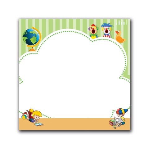 Crafty Worth Cartoon Magnetic White Board Sheet for Kitchen fridge Planner Sheet with Marker Pen – Dry Erase Flexible Writing Film for Fridge/Office/Metal/Wardrobe 12×12 IN - alternate view