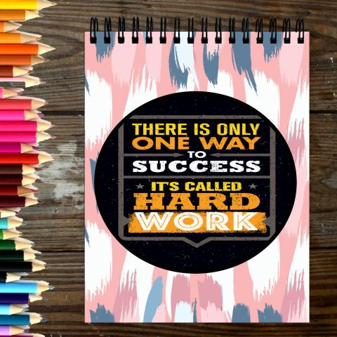 Crafty Worth Sketch Book There is only one sketch book for artists a4 Thick Sheets A4 Size,100 Sheets/200 Pages - alternate view