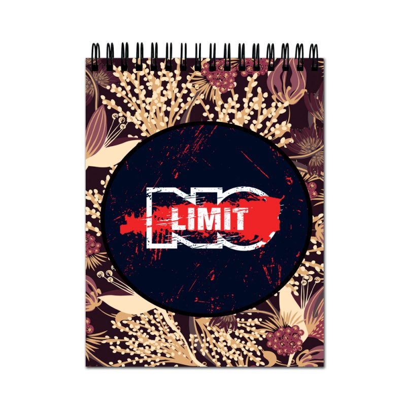 No Limit A4 Spiral Sketchbook