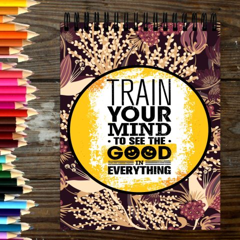 Crafty Worth Sketch Book train your mind sketch book A4 Thick Sheets A4 Size,100 Sheets/200 Pages - alternate view