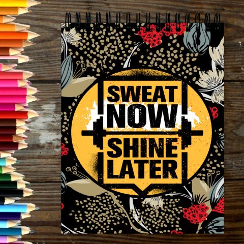 Crafty Worth Sketch Book Sweat now sketch book for artists a4 Thick Sheets A4 Size,100 Sheets/200 Pages - alternate view