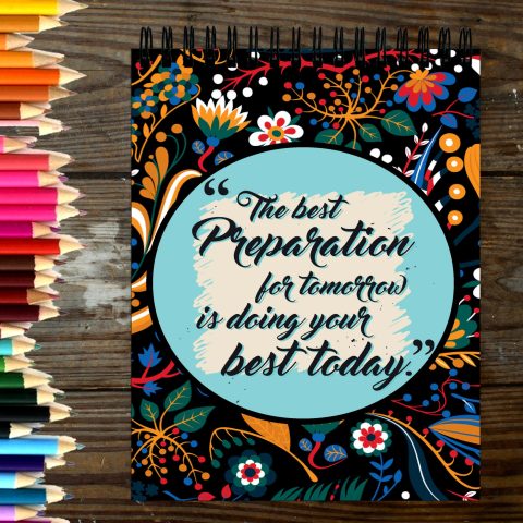 Crafty Worth Sketch Book the best preparation sketch book for sketching Thick Sheets A4 Size,100 Sheets/200 Pages - alternate view