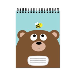 Crafty Worth kids A4 sketch book with cute mouse cover