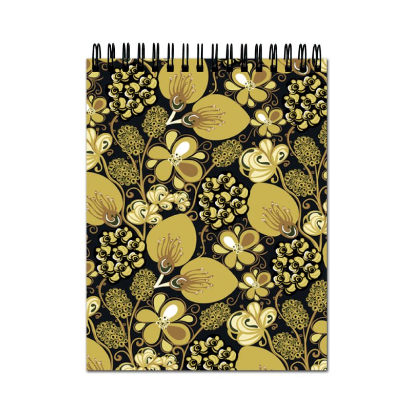 Crafty Worth Sketch Book floral texture sketch book for kids Thick Sheets A4 Size,100 Sheets/200 Pages