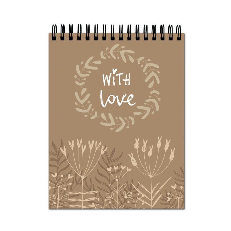 Crafty Worth Sketch Book With love sketch book for sketching Thick Sheets A4 Size,100 Sheets/200 Pages