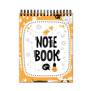 Crafty Worth artist A4 sketch book with abstract cover design