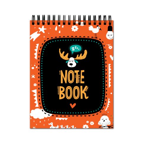 Crafty Worth Sketch Book note book black and red sketch book for sketching Thick Sheets A4 Size,100 Sheets/200 Pages