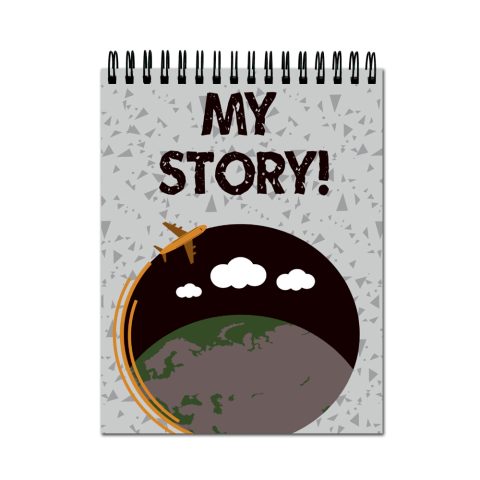 Crafty Worth Sketch Book My story fly sketch book for artists a4 Thick Sheets A4 Size,100 Sheets/200 Pages