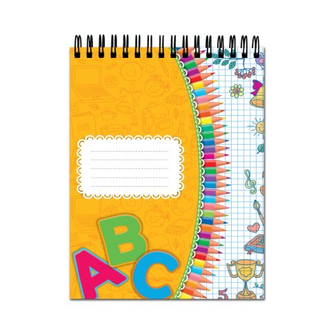Crafty Worth Sketch Book ABCD sketch book for sketching Thick Sheets A4 Size,100 Sheets/200 Pages