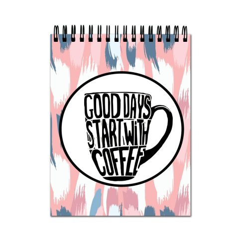 Crafty Worth Sketch Book good days start with sketch book for artists a4 Thick Sheets A4 Size,100 Sheets/200 Pages
