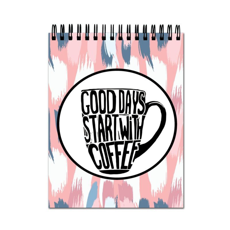 Good Days Coffee A4 Sketchbook